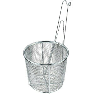 TS ステンレス 共柄 平底てぼ18-8アミ 小 8メッシュ〈ATB-15〉そば茹でかご てぼ 人気 ふりざる フリザル 茹でざる そば揚げ テボ 麺 茹で揚げざる 麺ざる ソバ揚げざる 茹で麺 手付きざる 麺て