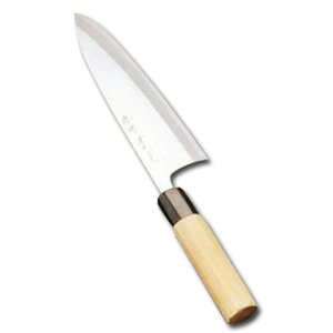 堺實光 紋鍛 ( 青鋼 ) 出刃 ( 片刃 ) 24cm AZT-17 安来青鋼二号 人気 刺身 出刃庖丁 おすすめ 包丁 日本製 包丁 和食 出刃 刺身 寿司道具 包丁 おさしみ 出刃包丁 販売 刺し身 鮨道具 すし道具 日本