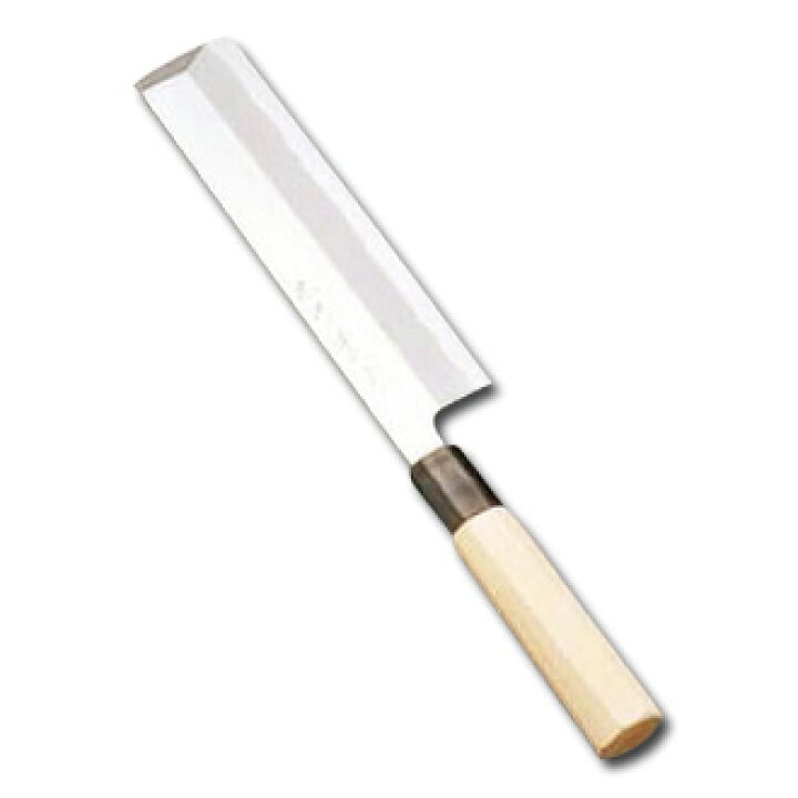楽天市場】堺實光 紋鍛 ( 青鋼 ) 薄刃 ( 片刃 ) 24cm AZT-19 安来青鋼 