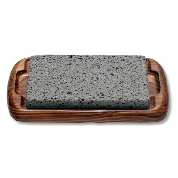 楽天市場 ふじたクッキング 販売 富士山 溶岩石 木台付きステーキ皿 Sa 51 長方形オイルプレート 富士山ステーキ皿木台付き セットsa 51 溶岩ステーキ 日本製 グリルプレート ステーキグリル ステーキパン グリルパン ステーキ皿セット ステーキ皿 溶岩 ふじた