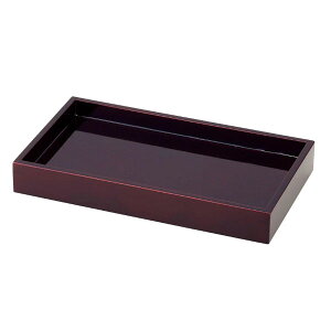 創・長角盛皿 溜塗 弁当箱 おすすめ 木箱 お菓子ケース お菓子皿 盛器 料理皿 盛皿 敷皿 盛台 丸盆 トレイ 盛鉢 タモ料理皿