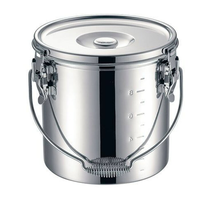 楽天市場】食缶 KO 19-0 電磁調理器対応給食缶 18cm IH対応 ステンレス 