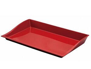 マルチトレーミラノ 45L ブラック/ホワイト/レッド AML-35 陳列用 惣菜バット お惣菜バット ダンゴバット だんごバット 饅頭バット まんじゅうバット 陳列バット 惣菜盆 和菓子バット 製菓