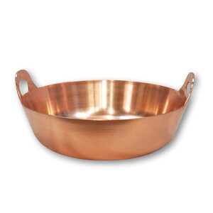 純銅揚げ鍋 25cm 純銅製 天ぷら鍋 内側錫引き無しタイプ 内径250mm 人気 純銅 天ぷら鍋 天ぷら揚げ鍋 純銅 天鍋 てんぷら 揚げ鍋 天婦羅鍋 銅鍋 日本製 銅 天ぷら鍋 銅 天ぷら 純銅鍋 銅両手鍋