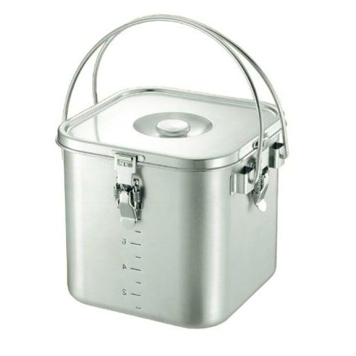 楽天市場】食缶 KO 19-0 角型 給食缶 20cm 電磁調理器対応 IH対応 