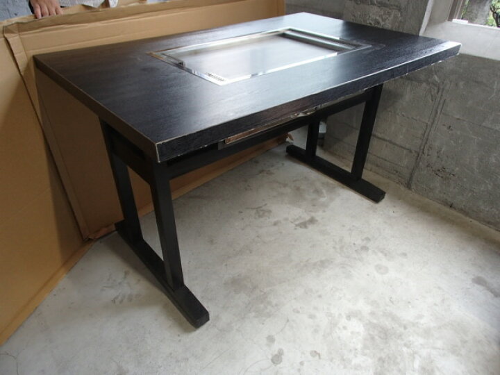 楽天市場】都市ガス用 お好み焼き テーブル 4人用 お好み焼台 1200×750  