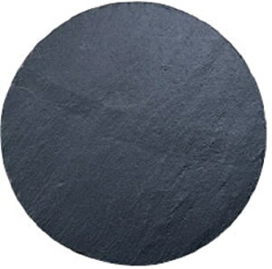 ジャストスレート スレートチーズボード ラウンド 300×厚さ5mm 創作料理 盛台 石の盛台 石盛台 天然石 1枚もの 石皿 すし盛台 創作盛台 鮨道具 にぎり鮨 盛り付け台 盛込器 すし下駄 盛り込み