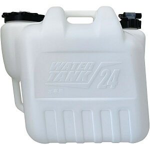 グリッパータンク BK 蛇口コック付 ハンディー缶 ポリタンク 24L 水缶 ポリタンク 24リットル おすすめ 人気 ポリタンク キャンプ アウトドア 日本製 人気 災害 備蓄 ポリ容器 蛇口付き ポリタ