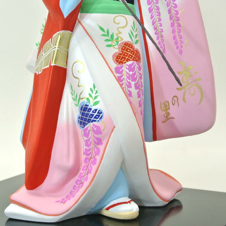 楽天市場】【博多人形】【美人物（立姿）】『藤娘（大） 献寿作 