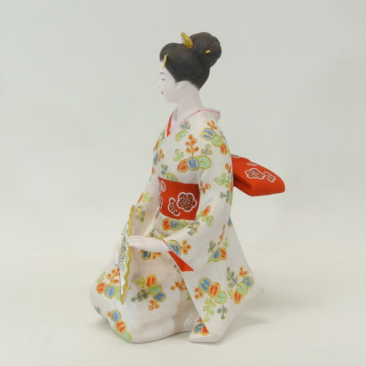 楽天市場】【博多人形】【美人物（座姿）】『舞 國明作』 : 藤田人形 