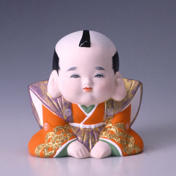 楽天市場】【博多人形】【縁起物】『叶福助 闘夫作』 : 藤田人形楽天市場店