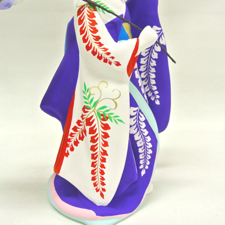 楽天市場】【博多人形】【美人物（立姿）】『藤娘（中） 献寿作 