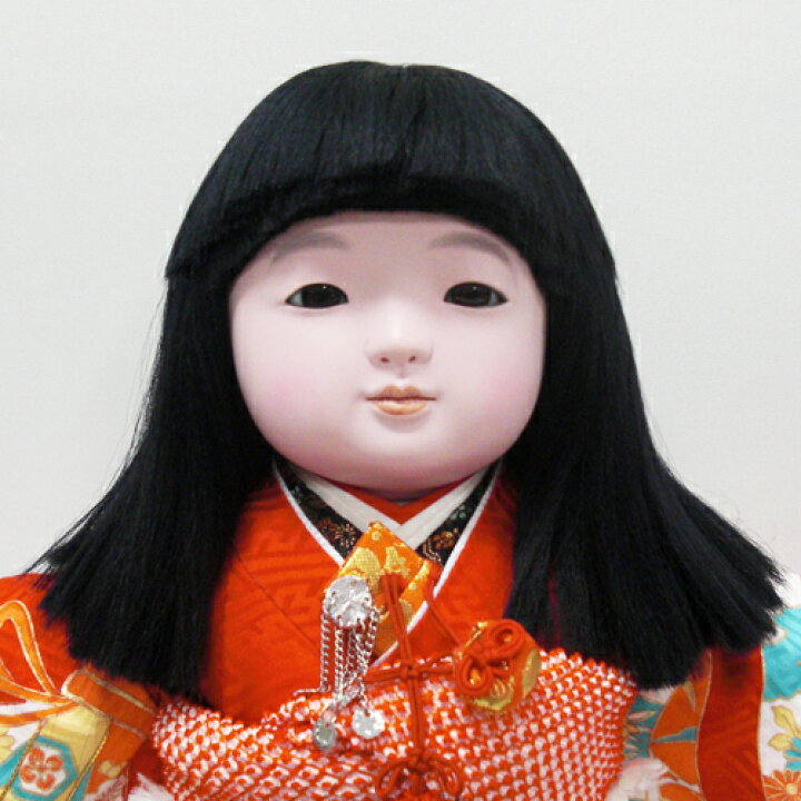 楽天市場】市松人形 頭（かしら）/松乾斎東光作 着付/平安光義作 