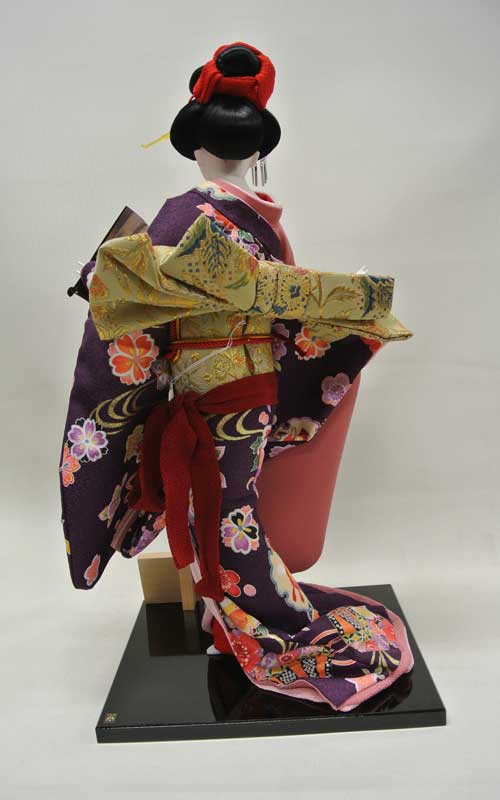 楽天市場】日本人形 尾山人形 極上本頭『寿喜代作 慶祝 衣裳金彩 扇
