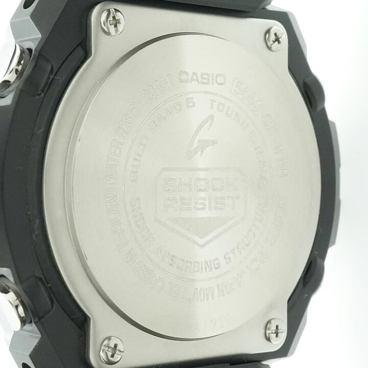 楽天市場】CASIO カシオ G-SHOCK GST-W110 マルチバンド6 タフソーラー 