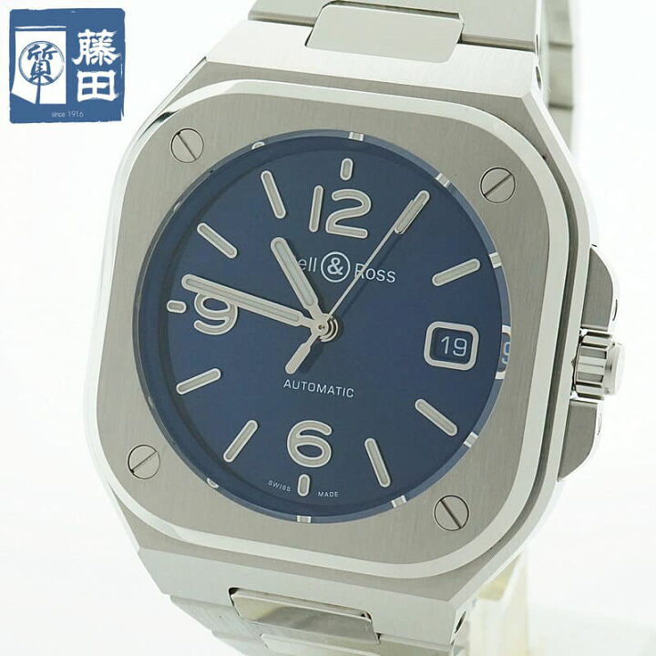 楽天市場】Bell＆Ross ベル＆ロス BR05A-BLU-ST/SST ブルースティール  
