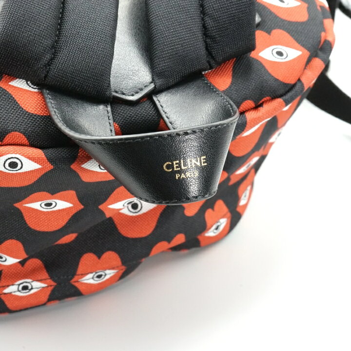 楽天市場】セリーヌ CELINE テレパシック ラブ プリント バックパック 