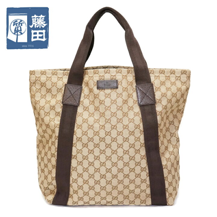 楽天市場】【ギフト品質】グッチ GUCCI 189669 トート バッグ 男女兼用 