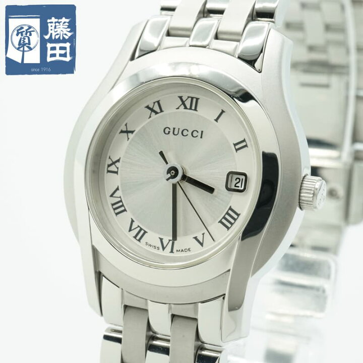 楽天市場】グッチ GUCCI Gクラス 5500L デイト クォーツ レディース 