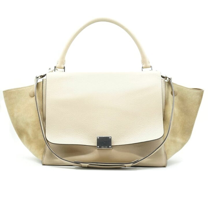 楽天市場】セリーヌ CELINE トラペーズ ベージュ ショルダーバッグ 