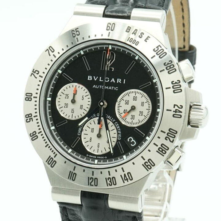 楽天市場】ブルガリ BVLGARI ディアゴノ タキメトリック クロノグラフ 