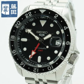 セイコー SEIKO GMT SBSC001 4R34-00A0 スポーツ 回転ベゼル 自動巻き デイト メンズ 腕時計 質屋 【中古】