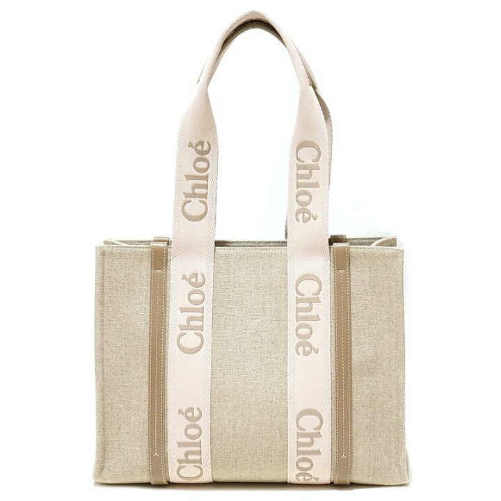 楽天市場】【ギフト品質】クロエ Chloe ウッディ ミディアム トート 
