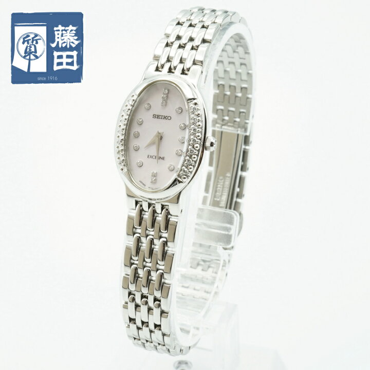 楽天市場】セイコー エクセリーヌ ダイヤベゼル 15P ダイヤモンド 1F20  