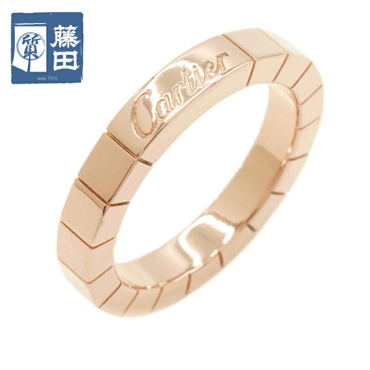 楽天市場】カルティエ Cartier ラニエール リング K18PG ピンク  