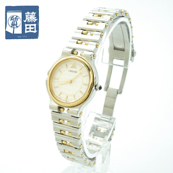 CREDOR クレドール 1271-0050 SS 18KT クォーツ（楽天市場】セイコー 