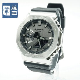 カシオ CASIO ジーショック G-SHOCK GM-2100-1AJF ステンレス メタル 腕時計 アナログ デジタル 質屋 【中古】