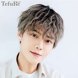 メンズウィッグ ウィッグ メンズ パーマ 黒 グレー 茶髪 ショートウィッグ 黒髪 巻き髪 ウェーブ カール ウイッグ フルウィッグ 男性 かつら 自然 耐熱 コスプレ 男装 【ランダムパーマ DAMUPA】