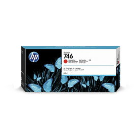 HP746 インクカートリッジ クロマティックレッド P2V81A（顔料系）300ml