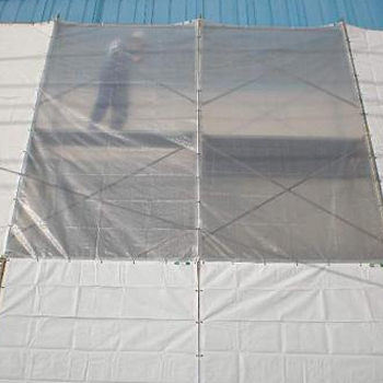 透光防炎クロス 1.8×50m（1本）・クリアシート・透明シート