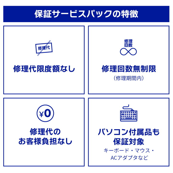 楽天市場】FMV保証サービスパック メーカー延長保証サービス [ 3年 