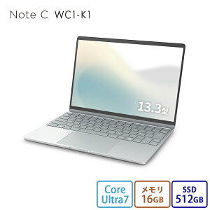 yEVi:zm[gp\R Vi  xm FMV Note C WC1-K1 yFMV CZ-K1x[Xfz 13.3^ Windows11 Home Core Ultra 7 16GB SSD512GB ڃf officeȂ RK_WC1K1_A005