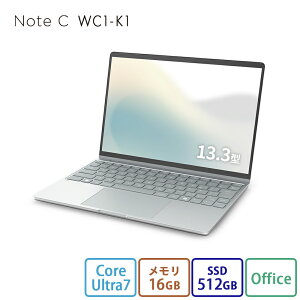 yEVi:zm[gp\R officet Vi  xm FMV Note C WC1-K1 yFMV CZ-K1x[Xfz 13.3^ Windows11 Home Core Ultra 7 16GB SSD512GB office ڃf RK_WC1K1_A006