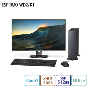 yEVi:zfXNgbvp\R ^ officet Vi  xm FMV ESPRIMO DHV[Y WD2/K1yWEBIWix[XfzWindows11 Home Core i7 16GB SSD 512GB LAN fB