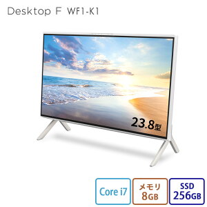 yEVi:zfXNgbvp\R ̌^ Vi  xm FMV Desktop F WF1-K1yFH75-K1x[Xfz23.8^ Windows11 Home Core i7 8GB SSD 256GB ڃf OfficeȂ RK_WF1K1_A012