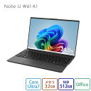 【公式・新品:送料無料】ノートパソコン office付き 新品 おすすめ 富士通 FMV Note U WU1-K1 【FMV UA-K1ベースモデル】 Copilot+PC 14.0型 Windows11 Pro Core Ultra 7 メモリ32GB SSD512GB office 搭載モデル RK_WU1K1_A018