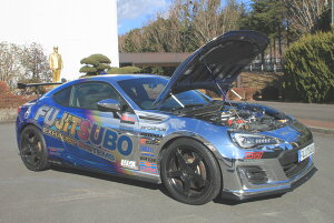 EXH+ HOOD SUPPORT �t�[�h�T�|�[�g ZN6 86 ZC6 BRZ FUJITSUBO
