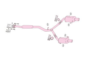 FUJITSUBO �X�o�� BP5 ���K�V�B �c�[�����O���S�� 2.0 GT (LEGACY) Legalis R typeEVOLUTION SV