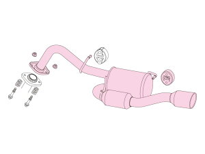 FUJITSUBO g^ NCP100 NeBX 1.5 2WD (Ractis) A-S