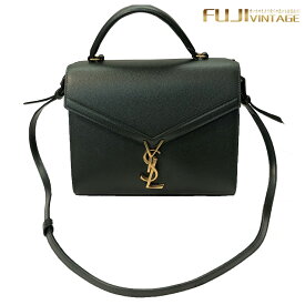 【中古】　サンローラン SAINT LAURENT ショルダーバッグ 2wayショルダーバッグ バッグ レザー レディース カーキ系W4040602