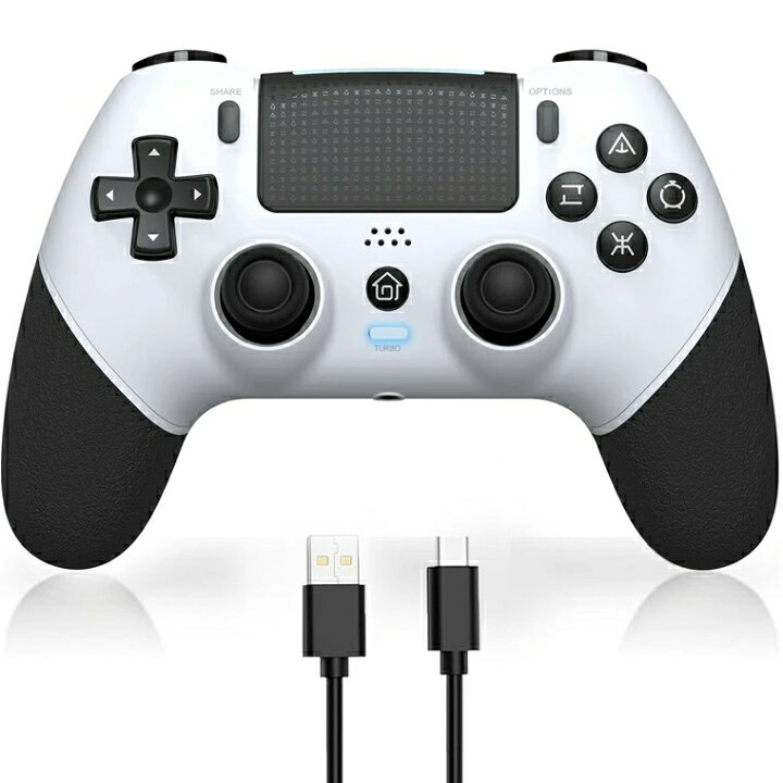 楽天市場】2024新登場 PS4 コントローラー 自動連射 背面ボタン付き  