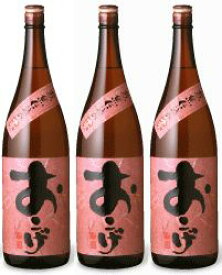 【大分麦焼酎】おこげ　25度　1800ml×3本セット！　【むぎ焼酎】