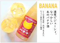 梅仙人　門司港バナナ梅酒　9度　1800ml　