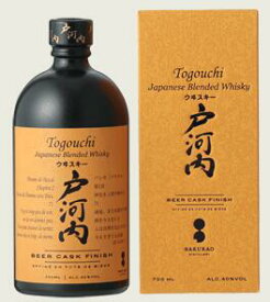 ブレンデッドジャパニーズウイスキー戸河内BEER CASK FINISH 40度 700ml（とごうち ビア カスクフィニッシュ）戸河内(とごうち)ウイスキー