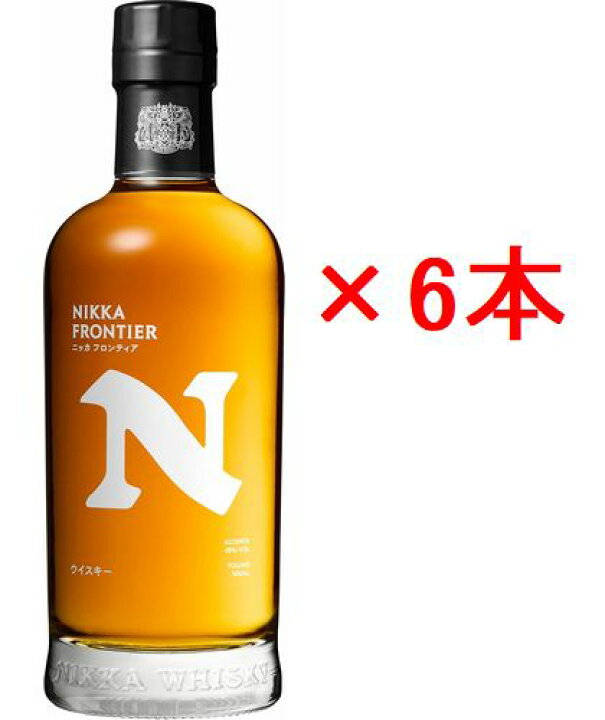 楽天市場】ニッカ フロンティア 500ml×6本セット！※ギフト包装不可商品 