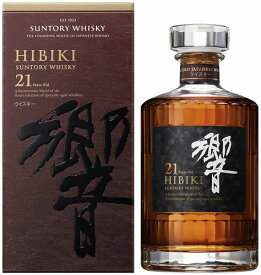 【新品・正規品】サントリーウイスキー響21年 700ml【箱付き】【響21年ウイスキー】【響21年 正規品】【サントリー 響21年 700ml】※フォログラムシールは首の部分だけになります。[■]